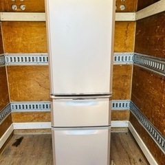 三菱ノンフロン冷凍冷蔵庫 2018年製 3ドア 370L 製氷機