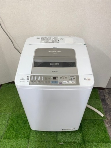 北九州市内配送無料可能　日立 8.0kg 全自動洗濯機 BW-80WVE3 ビートウォッシュ