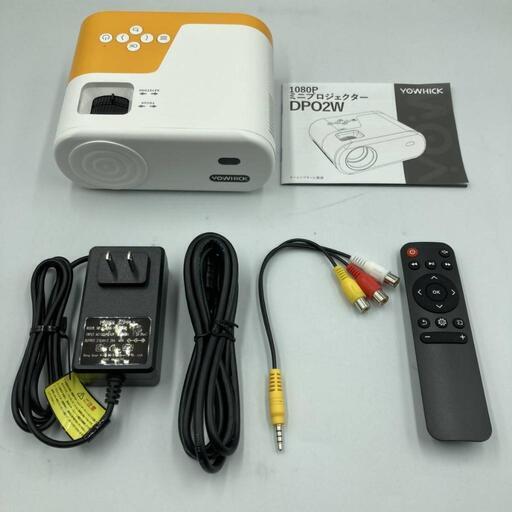 ★新品未使用★プロジェクター 超小型 9500LM リアル1080P 短距離投影