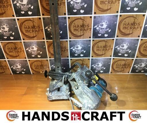 メーカー不明　コアドリル　中古品　台座付き　【ハンズクラフト宜野湾店】