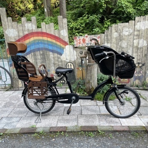 【3532】前後子供乗せ　サイモト　20インチ　前後タイヤ新品　25,900円（防犯・税込）