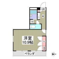 💖初期費用16万円💖京成千原線「学園前」駅徒歩19分🌟1K🎵管理...