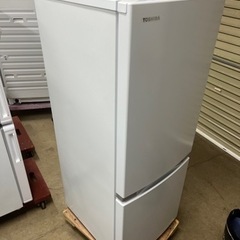 2021年製　東芝ノンフロン2ドア冷蔵庫153L/ホワイト