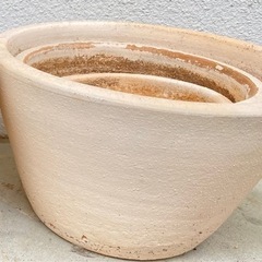 植木鉢　テラコッタ　素焼き鉢②