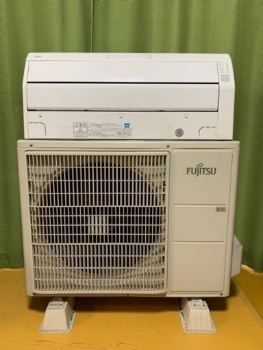 ⭕️絶品、大容量‼️23畳まで❗️取付込❗️2017年❗️FUJITSUエアコン