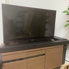 シャープ32型液晶テレビ(その他付属品あり)