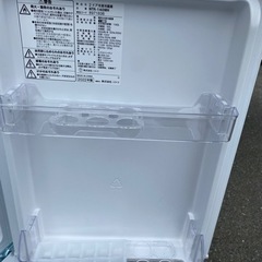 福岡市内配送無料 2022年式 140L ファン式2ドア冷蔵庫 WH(NTR-140)