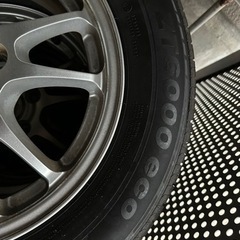 ミニバン用タイヤホイールセットほぼタイヤ新品