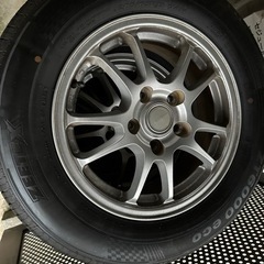 ミニバン用タイヤホイールセットほぼタイヤ新品