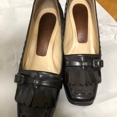 Clarks クラークス　ブラウン　ローファー　パンプス　24.5cm