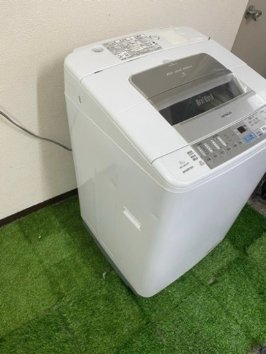 北九州市内配送無料　保証付き　日立 ビートウォッシュ BW-80LVE7 洗濯機 8kg