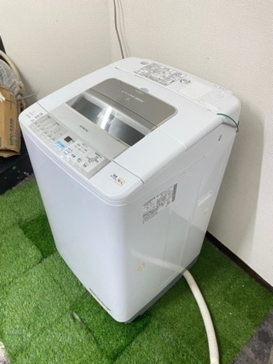 北九州市内配送無料　保証付き　日立 ビートウォッシュ BW-80LVE7 洗濯機 8kg