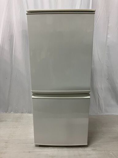シャープ　2ドア冷蔵庫　SJ-UW14-W 137l 2012年製