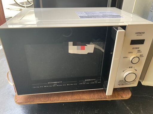 ☆中古￥8,800！HITACHI　電子レンジ　家電　2019年製　HMR-BK220-Z6型　【BF211】
