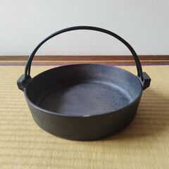 すき焼き鍋（南部鉄器）