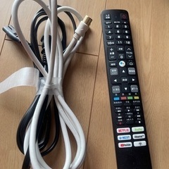 テレビ　(2022年製)ＴＣＬ50型　美品