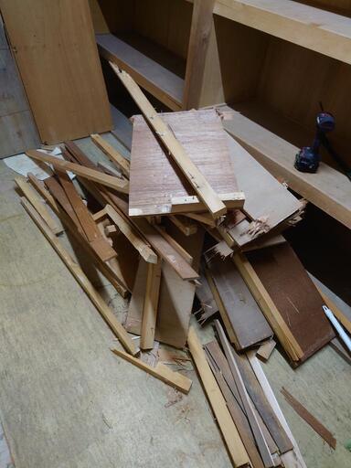 解体後の木材処分m(_ _)m