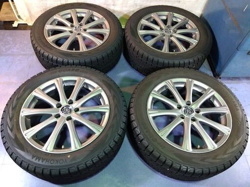 日本製・綿100% 冬 ガンメタ色【富山】ハリアー RAV4 CX-5 235/55R18