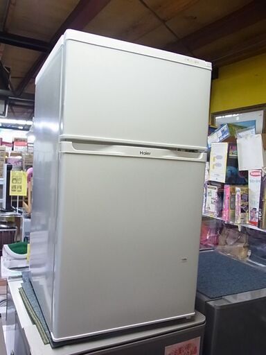 Haier　ハイアール　2ドア冷蔵庫　JR-N91K　冷凍冷蔵庫　91L　2016年製　小型冷蔵庫　単身