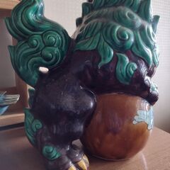 ￥2000値下げしました!　九谷焼獅子の置物いかがですか?。