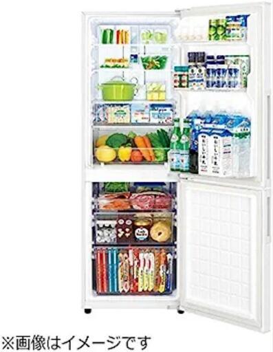 美品　シャープ 冷蔵庫2017年製　SHARP SJ-PD27Y-T （270L・右開き） 2ドア \n\nホワイト　2018年9万円で新品購入　留守多く使用頻度低　送料込みの価格です。