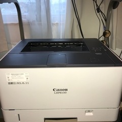 CANONレーザープリンター　LBP8100  極美品　21年式