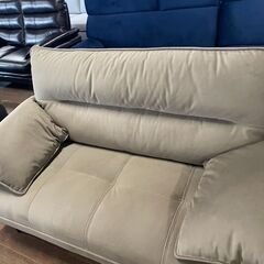 ２Pソファ　ブラウン　59800円を39800円に値下げしました！