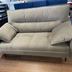 ２Pソファ　ブラウン　59800円を39800円に値下げしました！