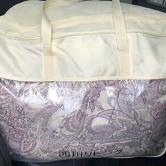 【決まりました】西川リビング　スリープフォーム　羽毛掛けふとん