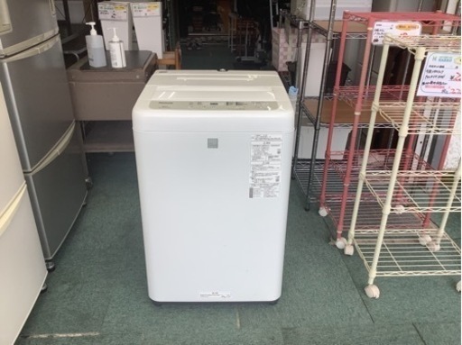 【リサイクルサービス八光】2019年製 Panasonic NA-F50BE7  全自動洗濯機 5.0kg ホワイト 送風 乾燥機能付き