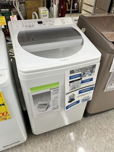 パナソニック　8.0キロ洗濯機　2021年製