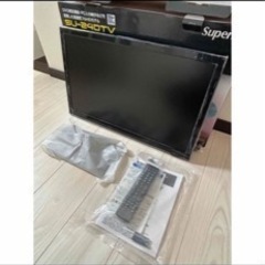 【美品】24型DVD再生機能付きフルハイビジョンテレビ