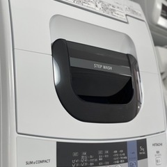送料・設置込み 洗濯機 5kg HITACHI 2019年