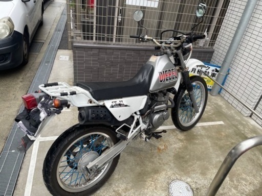 引取希望 神戸市】SUZUKI ジェベル200 好調 書付 (検 スズキ オフ