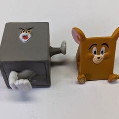 ☆トムとジェリー　デフォルメマスコット　中古品　