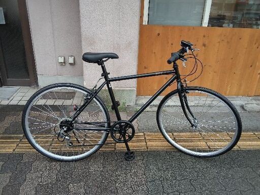 Fit's[フィッツ]700c シティークロスバイク 6speed/ブラック