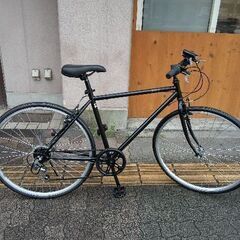 Fit‛s[フイッツ]700c シティクロスバイク 6speed/ブラック Fit's[フィッツ]700c シティークロスバイク 6speed/ブラック