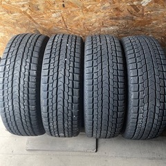 バリ山　YOKOHAMA ヨコハマ　G075 225/60R17 スタッドレス　タイヤ　2020年製　17インチ