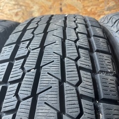 バリ山　YOKOHAMA ヨコハマ　G075 225/60R17 スタッドレス　タイヤ　2020年製　17インチ