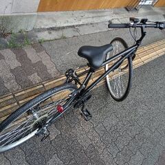 Fit\'s[フィッツ]700c シティークロスバイク 6speed/ブラック