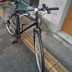 Fit‛s[フイッツ]700c シティクロスバイク 6speed/ブラック Fit‛s[フイッツ]700c シティクロスバイク 6speed/ブラック