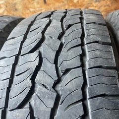 バリ山　DUNLOP ダンロップ　GRANDTREK AT5 245/65R17 夏タイヤ　2021年製　17インチ　ホワイトレター