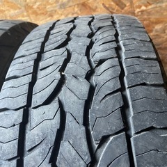 バリ山　DUNLOP ダンロップ　GRANDTREK AT5 245/65R17 夏タイヤ　2021年製　17インチ　ホワイトレター