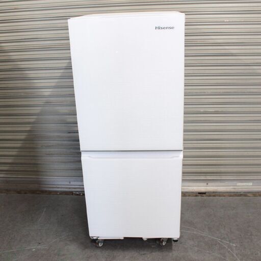 T181) 【高年式・良品】 ハイセンス 2ドア 135L 2022年製 HR-G13C-W Hisense 霜取り不要 一人暮らし/事務所用 冷凍 冷蔵 右開き