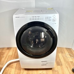 ドラム式洗濯機 SHARP 2022年製 7kg 高年式! プラ...