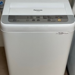 送料・設置込み 洗濯機 5kg Panasonic 2015年