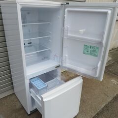 34【愛知店舗・清掃済】　三菱　146L　冷蔵庫　2018年　