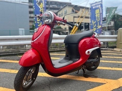 【美車❗️アイドリングストップ搭載✨】ホンダ　ジョルノ　AF77 レッド【ご成約で新品ヘルメットプレゼント】