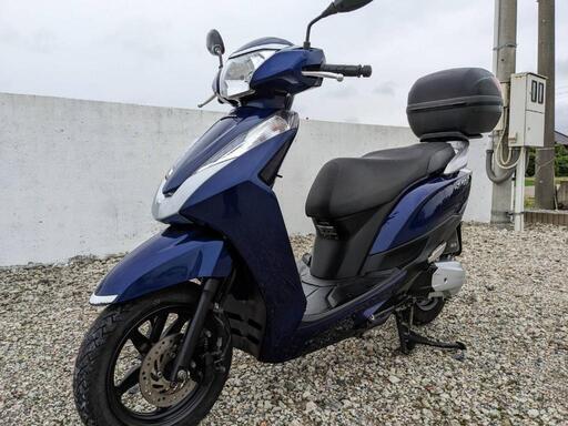 ホンダ リード125 JF45 青 リアボックス付 125cc