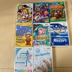 Wiiソフトまとめ売り７枚セット